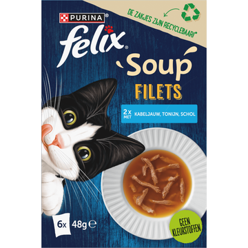 FELIX® Soup Filets Vis Selectie met Kabeljauw