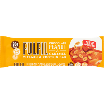 FULFIL Peanut & Caramel Proteïnebar - JUMBO