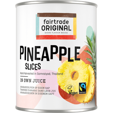 Fairtrade Original Ananas schijfjes - JUMBO
