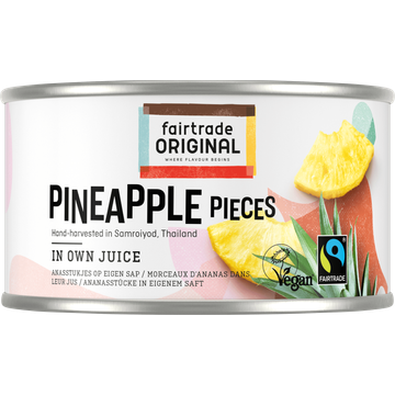 Fairtrade Original Ananas stukjes - JUMBO