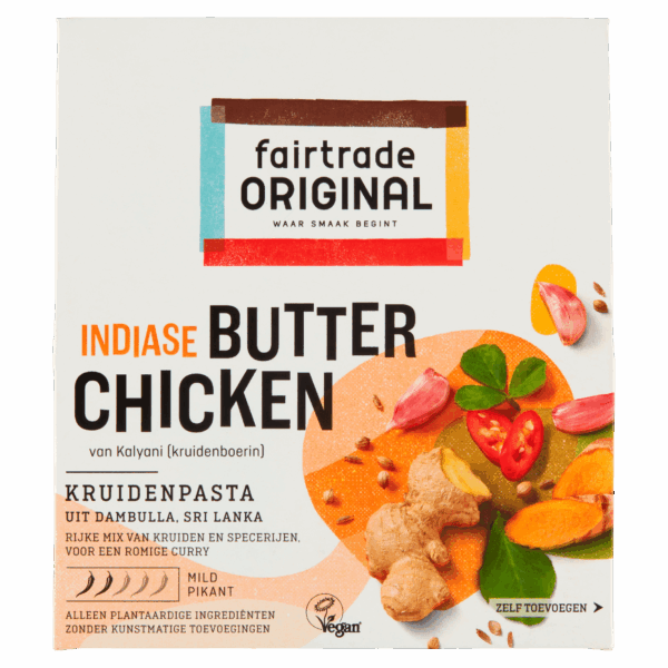 Fairtrade Original Butter Chicken kruidenpasta - PLUS