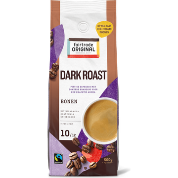 Fairtrade Original Dark Roast Bonen - JUMBO
