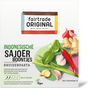 Fairtrade Original Indonesische Sajoer Kruidenpasta - JUMBO