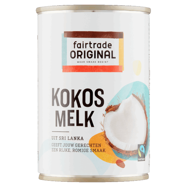 Fairtrade Original Kokosmelk Fairtrade - PLUS