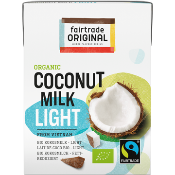 Fairtrade Original Kokosmelk Light 200ml - JUMBO