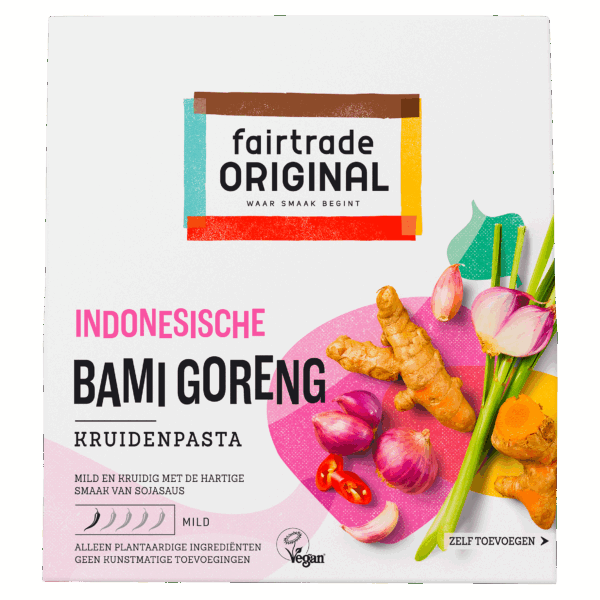 Fairtrade Original Kruidenpasta Indonesische Bami Goreng - PLUS