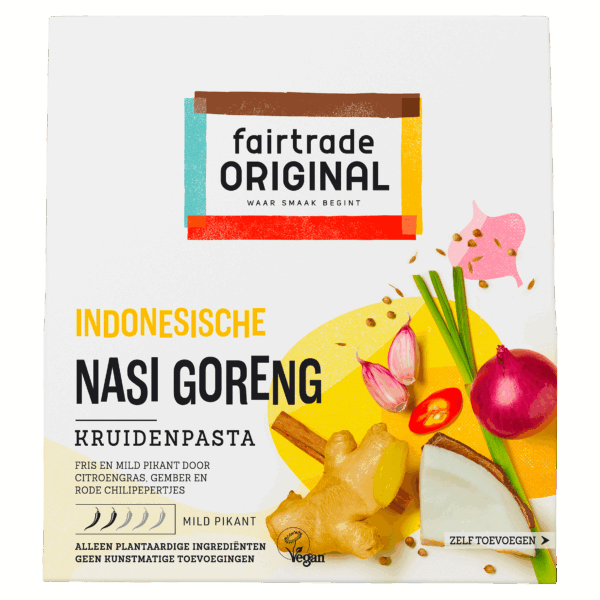 Fairtrade Original Kruidenpasta Indonesische Nasi Goreng - PLUS