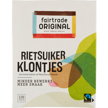 Fairtrade Original Rietsuikerklontjes 126 Stuks - JUMBO