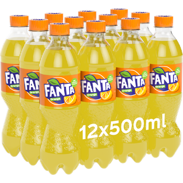 Fanta Orange 12 x 500ml - JUMBO