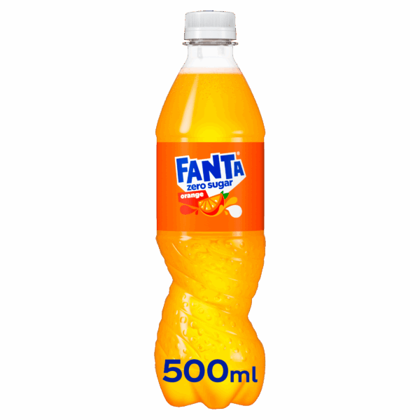 Fanta Orange zero sugar gekoeld - PLUS