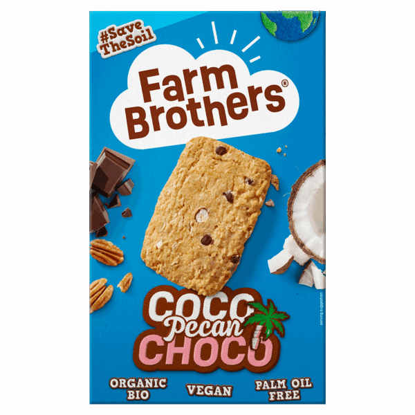 Farm Brothers Vegan pecan coco choco - PLUS