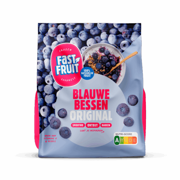 Fast Fruit Blauwe Bessen - PLUS