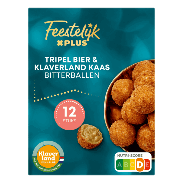 Feestelijk PLUS Bitterbal Klaverland Tripel - PLUS