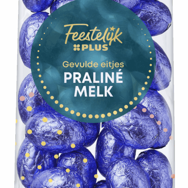 Feestelijk PLUS Paaseitjes Melk Praline gevuld FT - PLUS