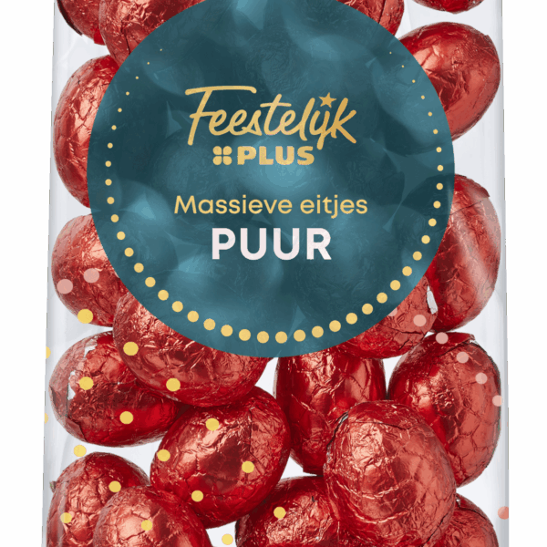 Feestelijk PLUS Paaseitjes puur massief FT - PLUS