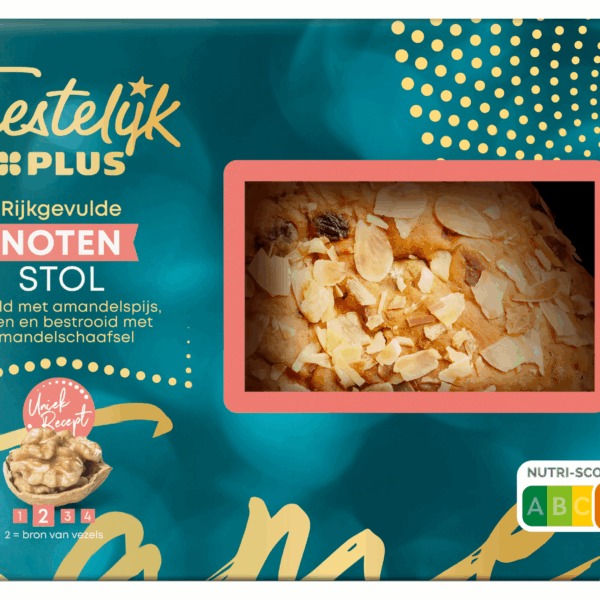 Feestelijk PLUS Rijkgevulde Notenstol - PLUS