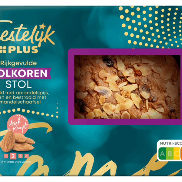 Feestelijk PLUS Rijkgevulde volkorenstol - PLUS
