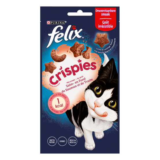 Felix Kattensnack crispies zalm en forel - Dirk