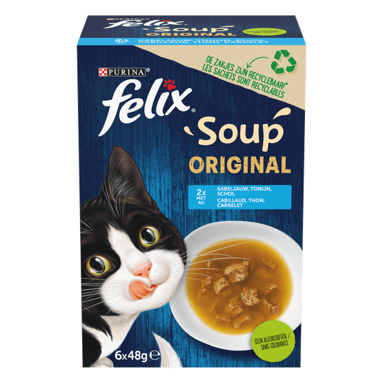 Felix Kattensoep vis selectie - Dirk