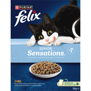 Felix Senior Sensations +7 Diervoeder - JUMBO