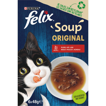 Felix Soup Farm Selectie Kattensoep - JUMBO