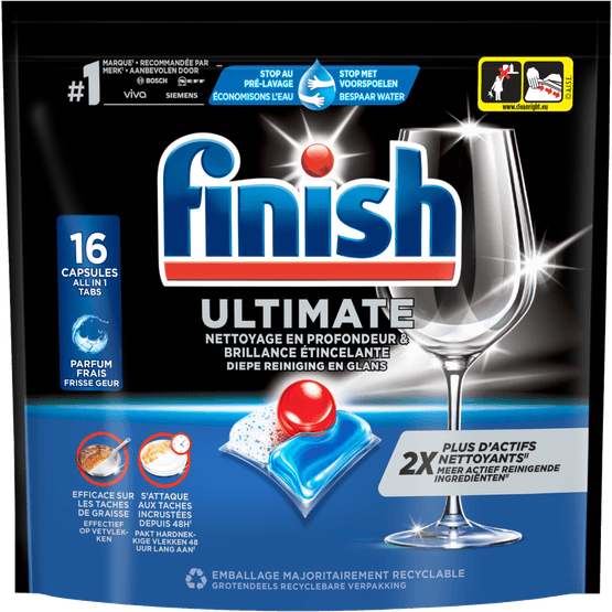Finish Ultimate All in One Regular Vaatwastabletten - Dirk