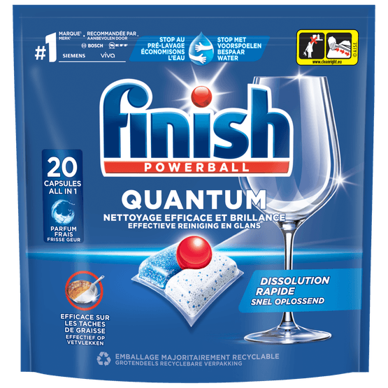 Finish Vaatwastabletten all in 1 quantum regular - Dirk