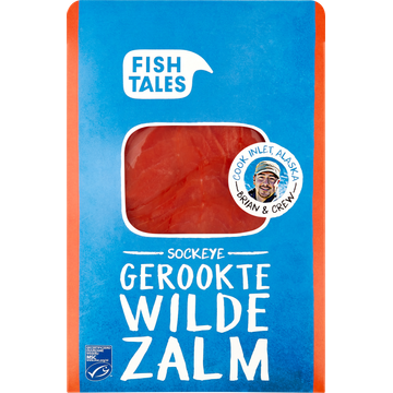 Fish Tales Sockeye Gerookte Wilde Zalm - JUMBO