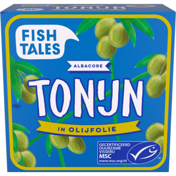Fish Tales Witte tonijn in olijfolie - Albert Heijn