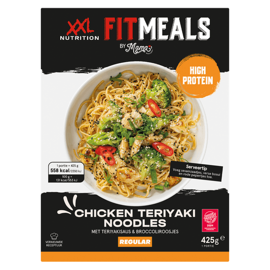 Fitmeals Noodles chicken teriyaki - Dirk