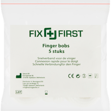 FixFirst Vingerbobs 5 Stuks - JUMBO
