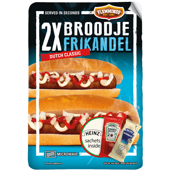Flemmings Broodje frikandel - Dirk