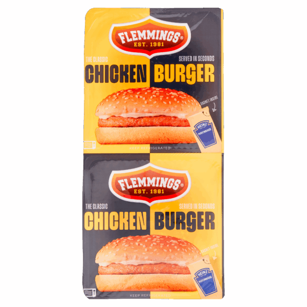 Flemmings Chickenburger duo - PLUS