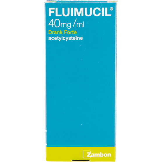 Fluimucil Drank forte 4% - Dirk