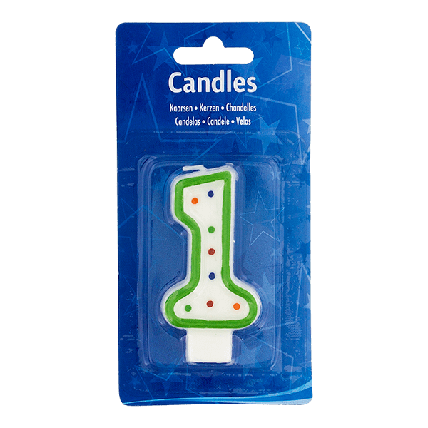 Folat Cijferkaars nummer 1 - PLUS