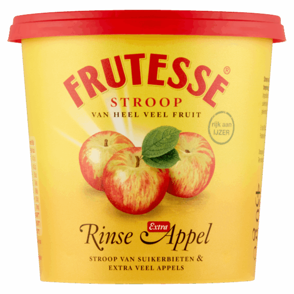 Frutesse Rinse appelstroop beker - PLUS