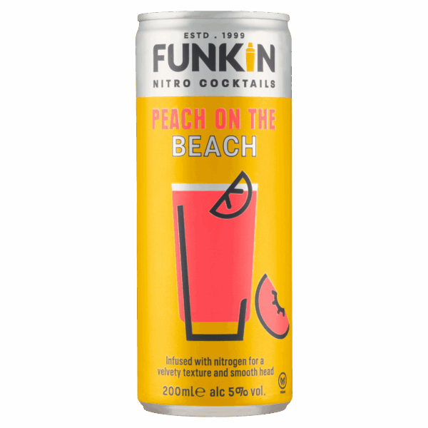 Funkin Cocktails Peach on the beach - PLUS