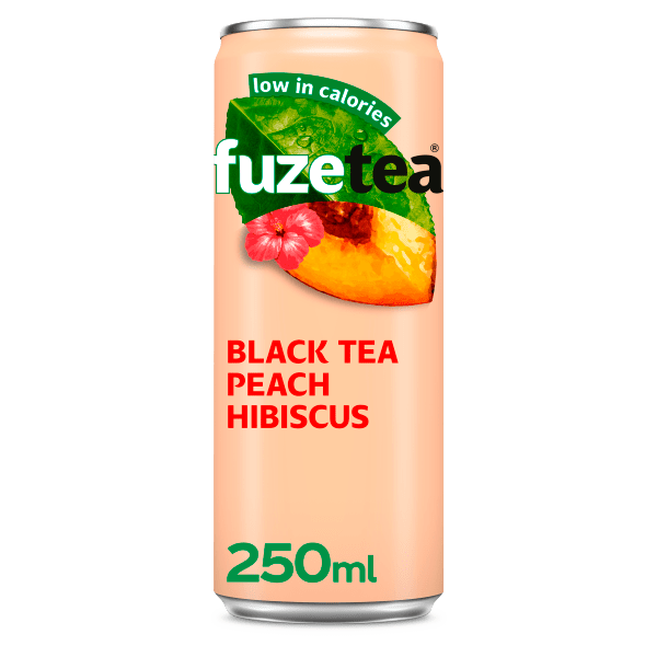Fuze Tea Peach Hibiscus - PLUS