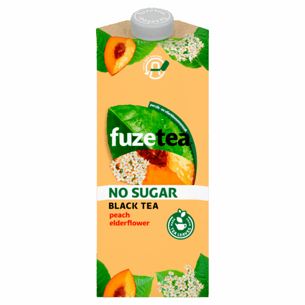 Fuze Tea Peach elderflower - PLUS