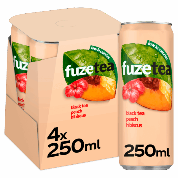 Fuze Tea Peach hibiscus - PLUS