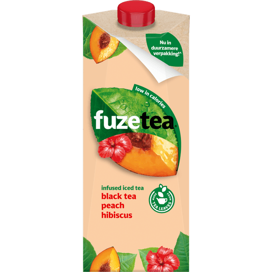 Fuze tea Black tea Perzik hibiscus - Dirk