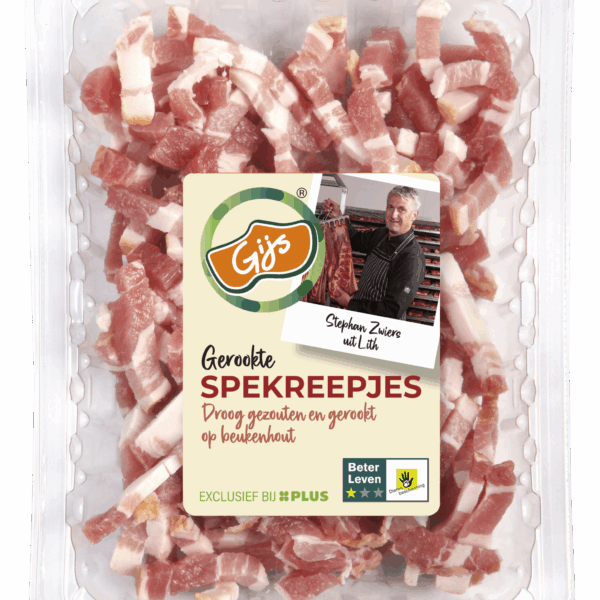 GIJS Gerookte Spekreepjes - PLUS