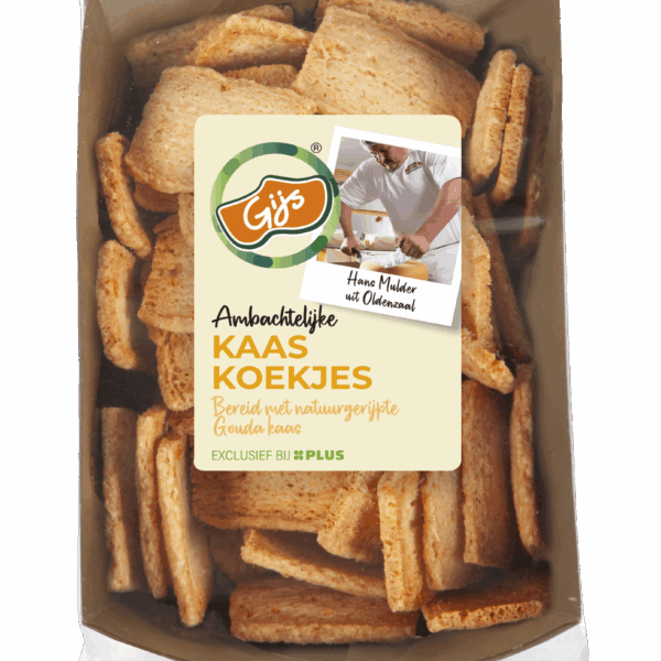 GIJS Kaaskoekjes - PLUS