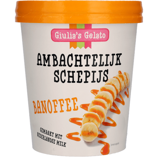 GIULIA'S GELATO Banoffee ijs - Dirk