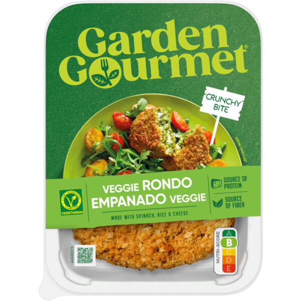 Garden Gourmet Spinazie Kaas Rondo - Albert Heijn