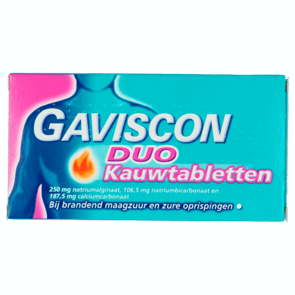 Gaviscon Maag tabletten Duo - PLUS