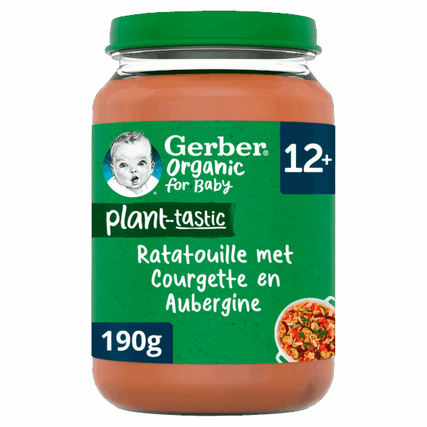 Gerber Ratatouille met Courgette en Aubergine - PLUS