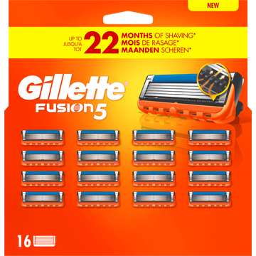 Gillette Fusion5 16 Navulmesjes voor Mannen - JUMBO