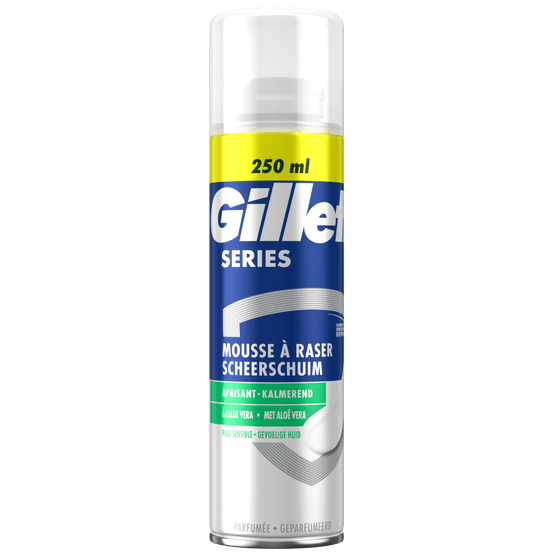 Gillette Scheerschuim series gevoelige huid - Dirk