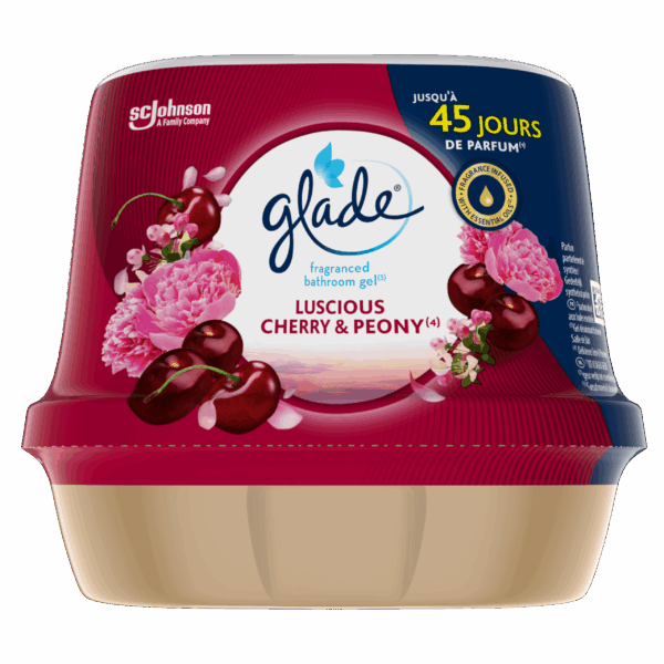 Glade by Brise Bathroomgel cherry & peony - PLUS